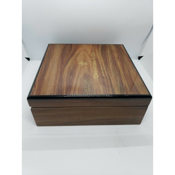 Dreyfuss & Co Wood Display Watch Box - Picture 5 of 8